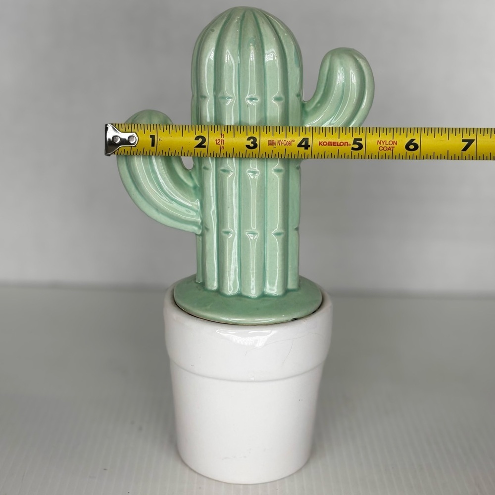 Cactus Bank w Original Stopper Southwest Decor 9.75” - Picture 10 of 10
